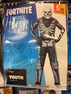 Fortnite Skull Trooper costume Large