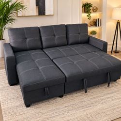 Sectional Sleeper Sofa with pull out bed