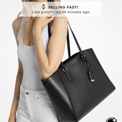 Large Micheal Kors Taryn Tote Bag