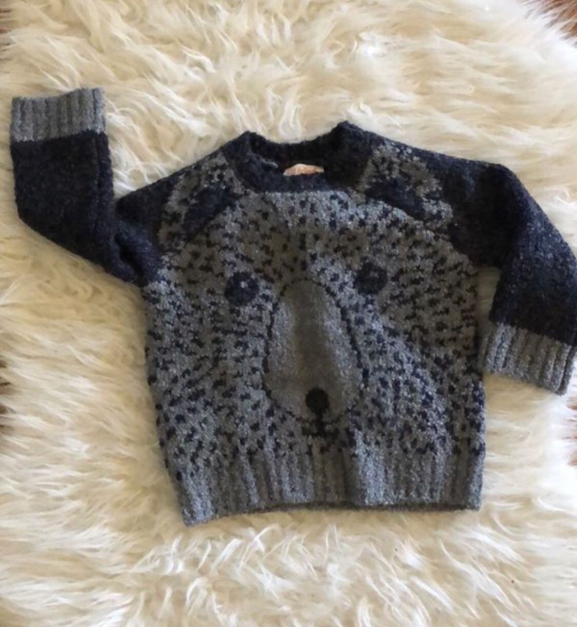 Bear face sweater