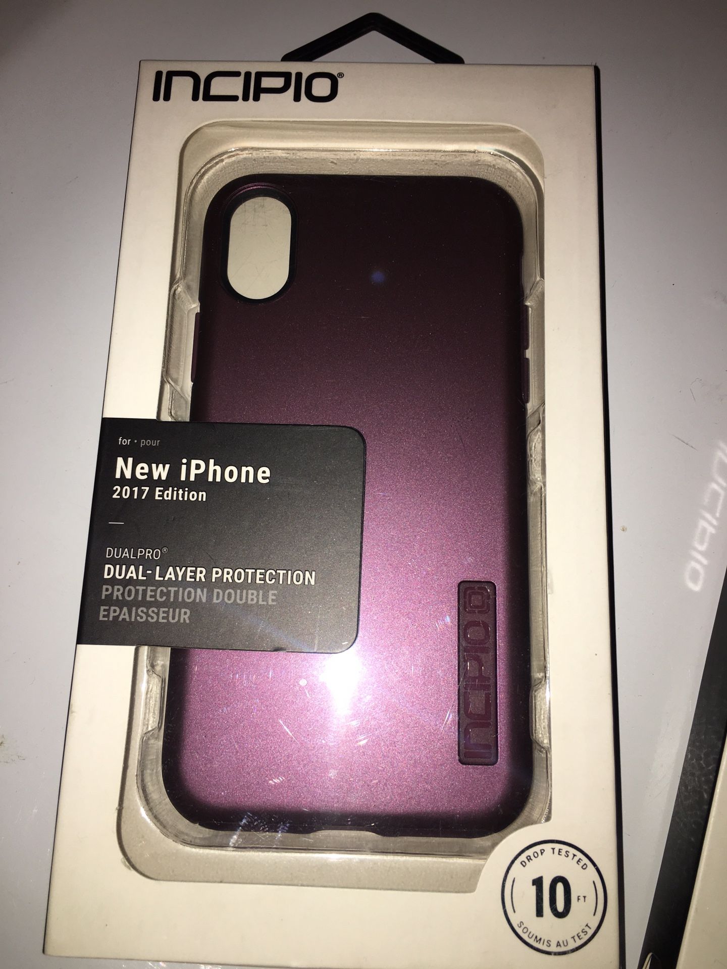 INCIPIO CASE FOR IPHONE X
