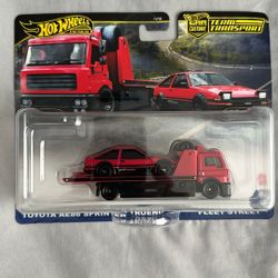 HOT WHEELS: Toyota AE86 Team Transport 