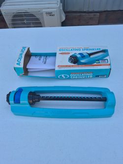 Aqua Joe Oscillating Sprinkler with Metal Base i want $10 dollars
