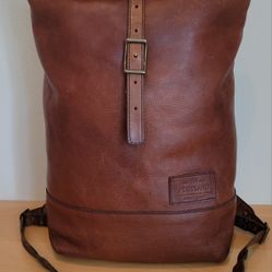 Portland Leather Goods Roll Top Backback 