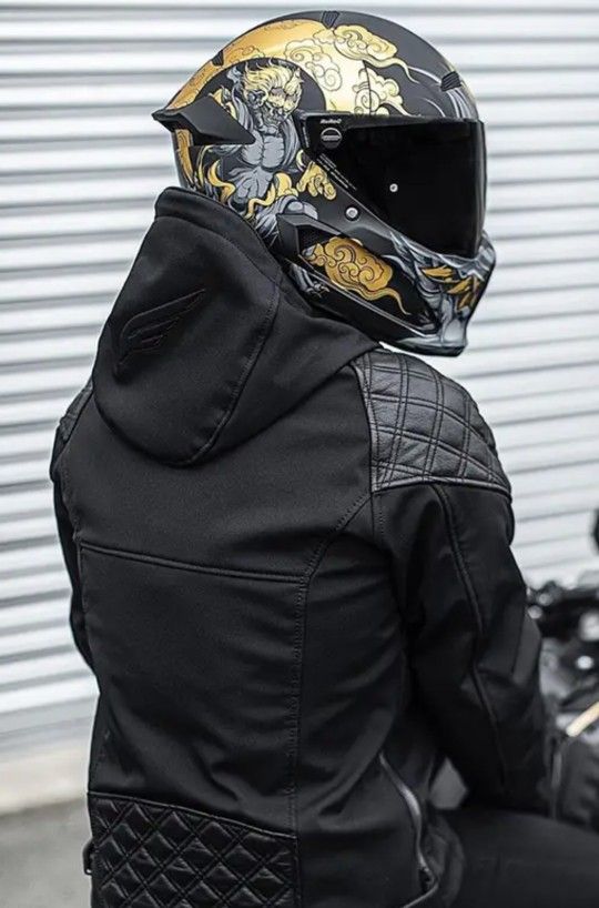 Motorcycle Jackets Engine Hawk Lederjacke Revit Hawk Motorcycle - Main Image