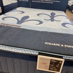 Stearns And Foster Bed For Only $750