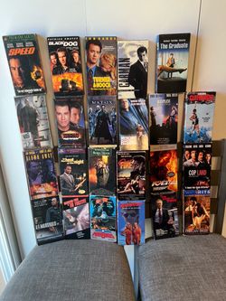 Lot Of  24  VHS Movies
