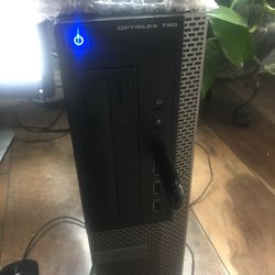 Dell Desktop Computer Complete 24 Inch Screen 