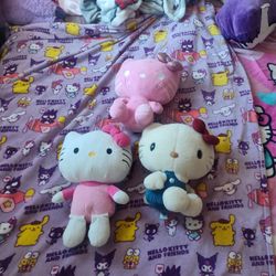 Hello Kitty Plushies 
