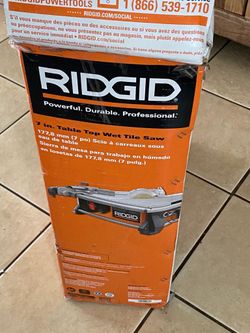 7in Table Top Wet Tile Saw