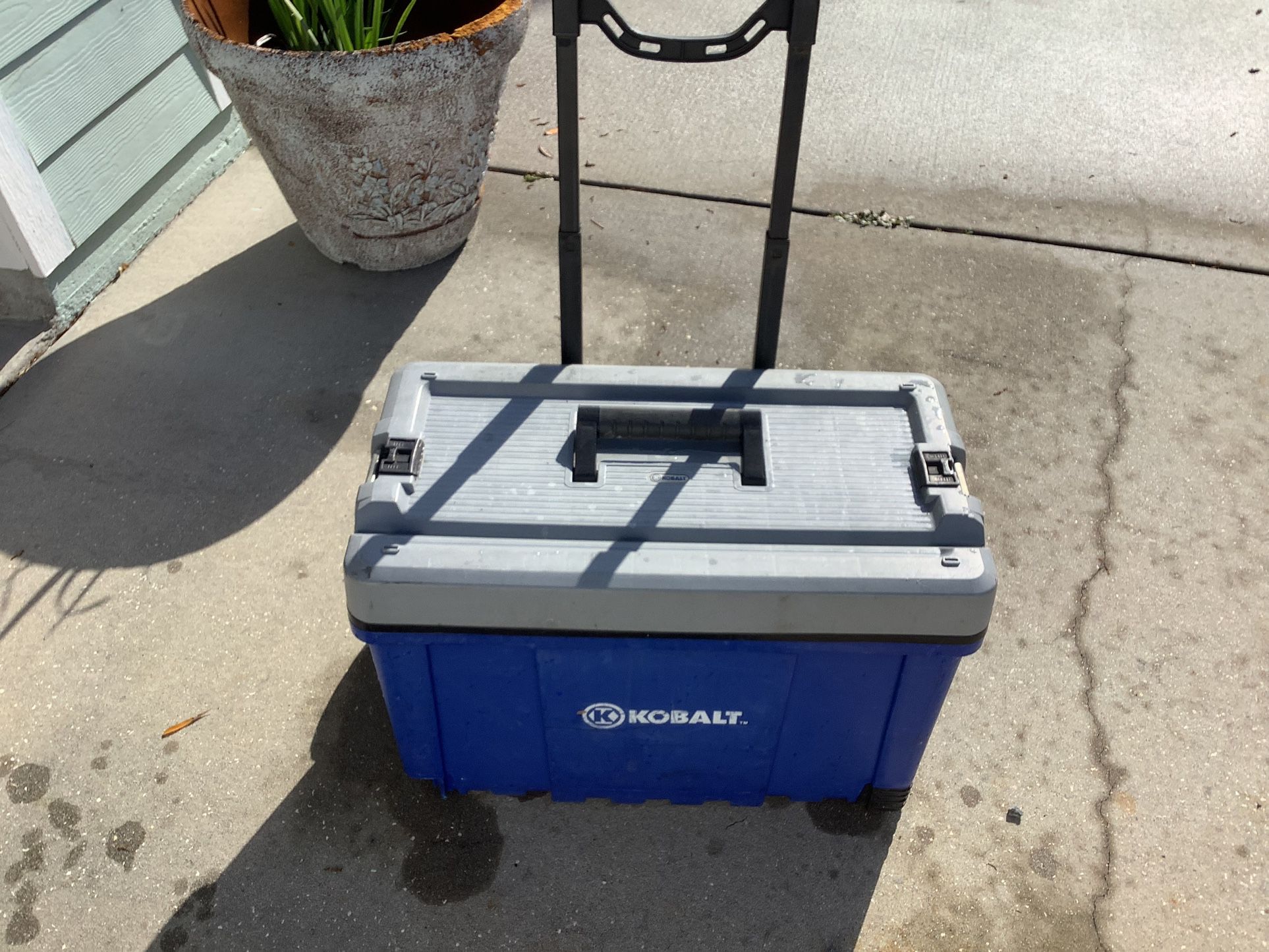 kobalt stackable tool box 