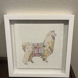 Llama wall picture  
