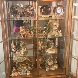 Oak Display Case