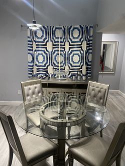 Z GALLERY TABLE Satin Nickel Color