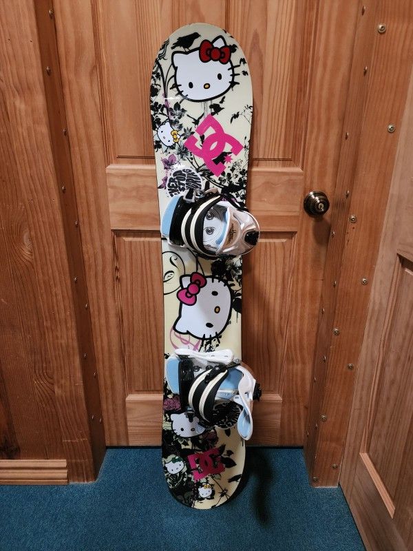 Prom Raven Snowboard (137cm) With Bindings $80 OBO