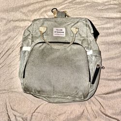You Are My Sunshine Gray Nylon, Polyester Young Fashion Diaper Bag Backpack