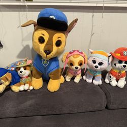 Paw Patrol Plush Toy Set