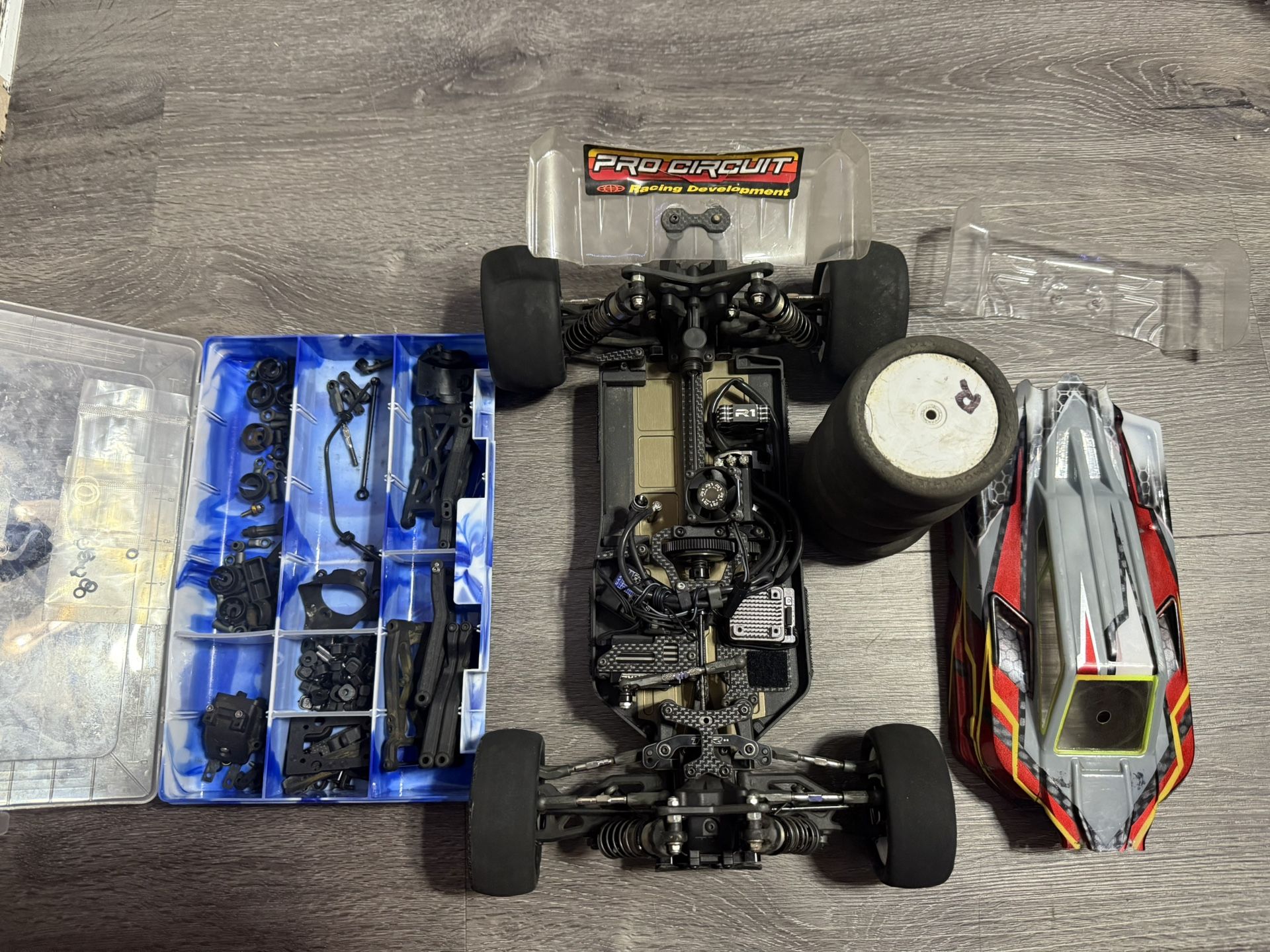 Tlr 22x Elite 4x4 Race Rc Buggy