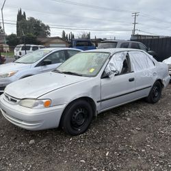 1999 Toyota Corolla Part Out