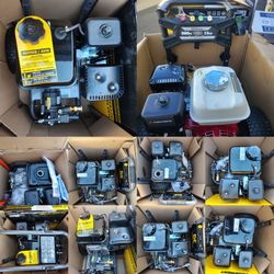 Lot Of 10 Gas Pressure Washer Engines