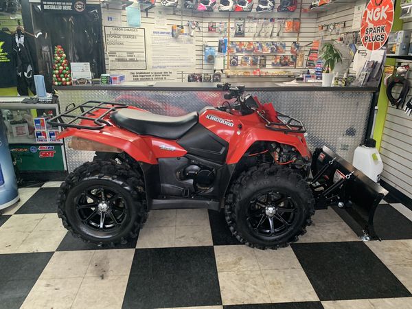 2017 Suzuki King Quad 400 4x4 with plow for Sale in Yalesville, CT