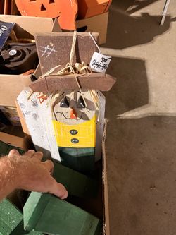 Multiple things: chairs, crafts & firewood wood stacker