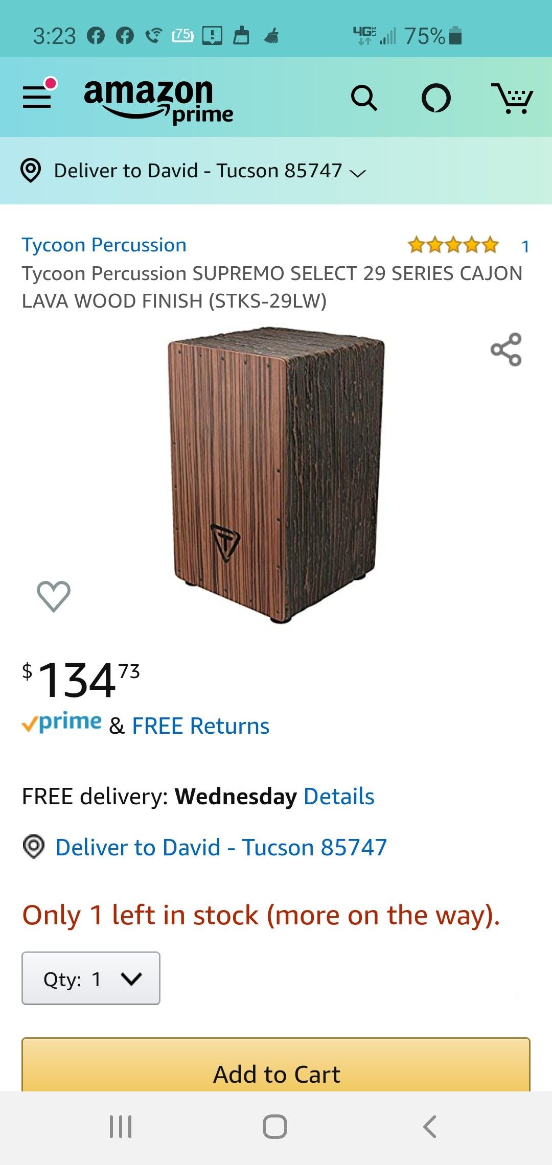 Tycoon Percussion STK-29