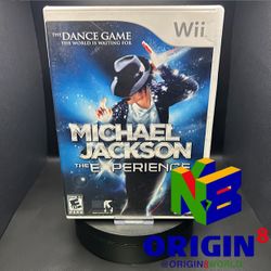 Michael Jackson The Experience (Nintendo Wii, 2010) - W/ Manual