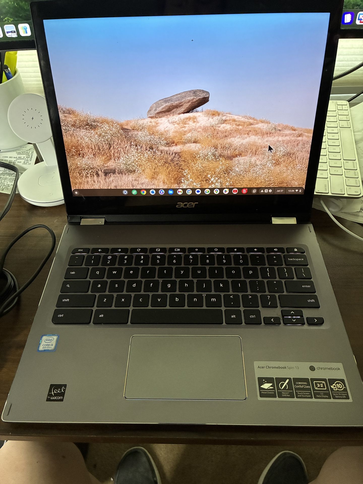 Acer CP713 Chromebook I5 CPU 8gb RAM 64gb USB-C Excellent