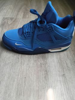 Jordan 4 RM Nigel Sylvester "blue brick by brick"
