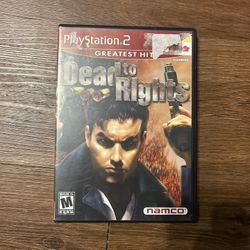 Dead To Rights PS2