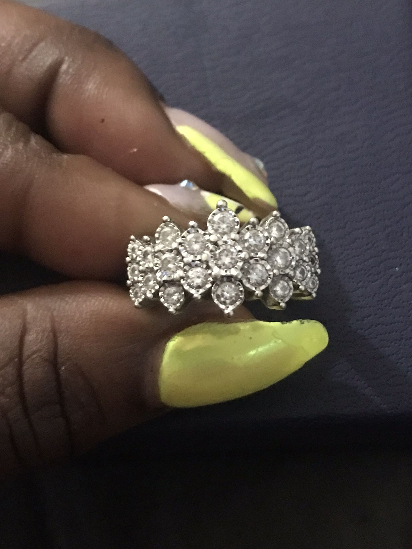 14 Karat White Gold 1kt Diamond Ring