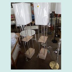 New Floor Lamp With Shelves 