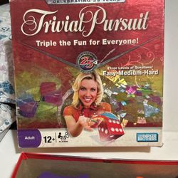 Trivial Pursuit 25th Anniversary Edition Game 