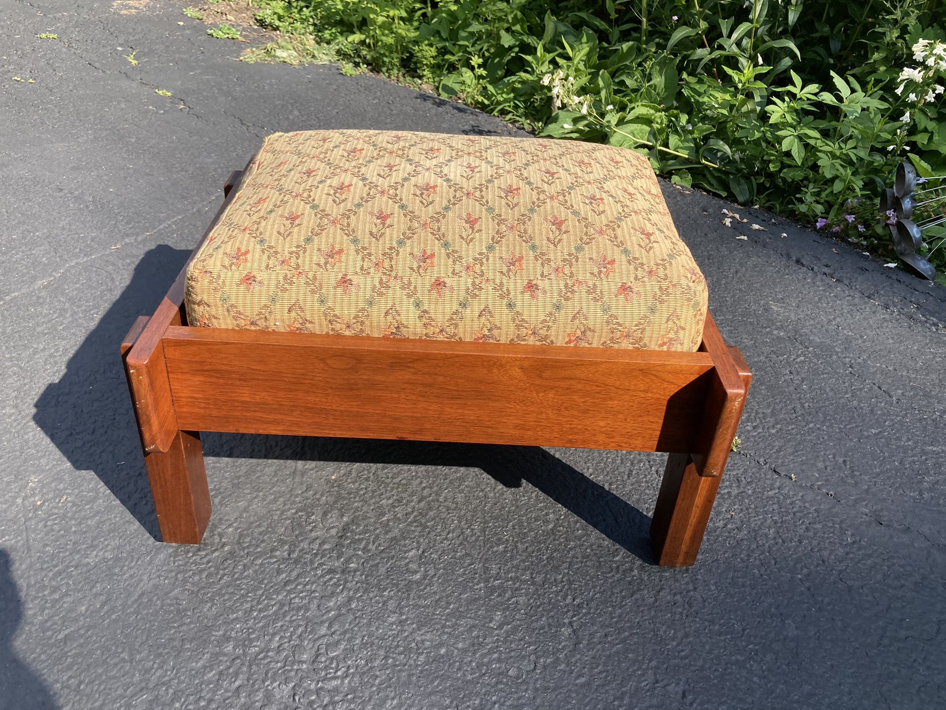 Mid Century ottoman