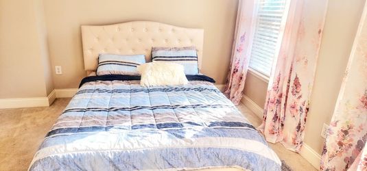 Queen Bed Size Frame And Mattress 