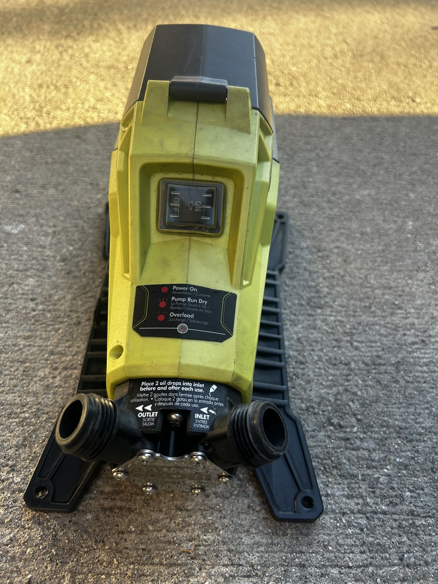 ryobi Water transfer pump for Sale in West Covina, CA - OfferUp