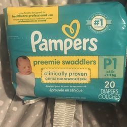 Pampers Newborn Packs Of 20 Diapers