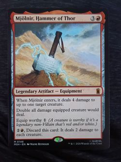 MTG Mjölnir, Hammer of Thor Card MSH