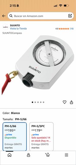 Two Suunto compass