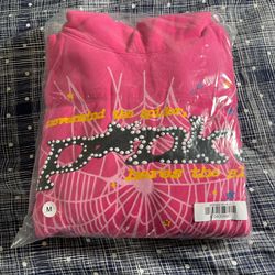 Pink Spider Hoodies