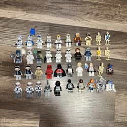Lego Star Wars Minifigure Lot