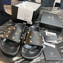 Versace Stud Slides 11 Us Men True To Size