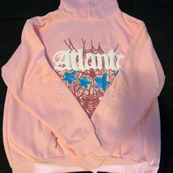 Pink Atlanta Spider Hoodie Size XL