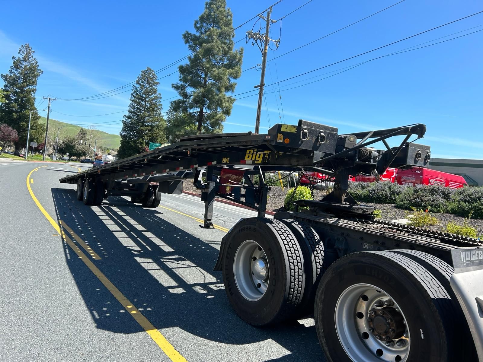 Big Tex 3-4 Car Wedge Trailer