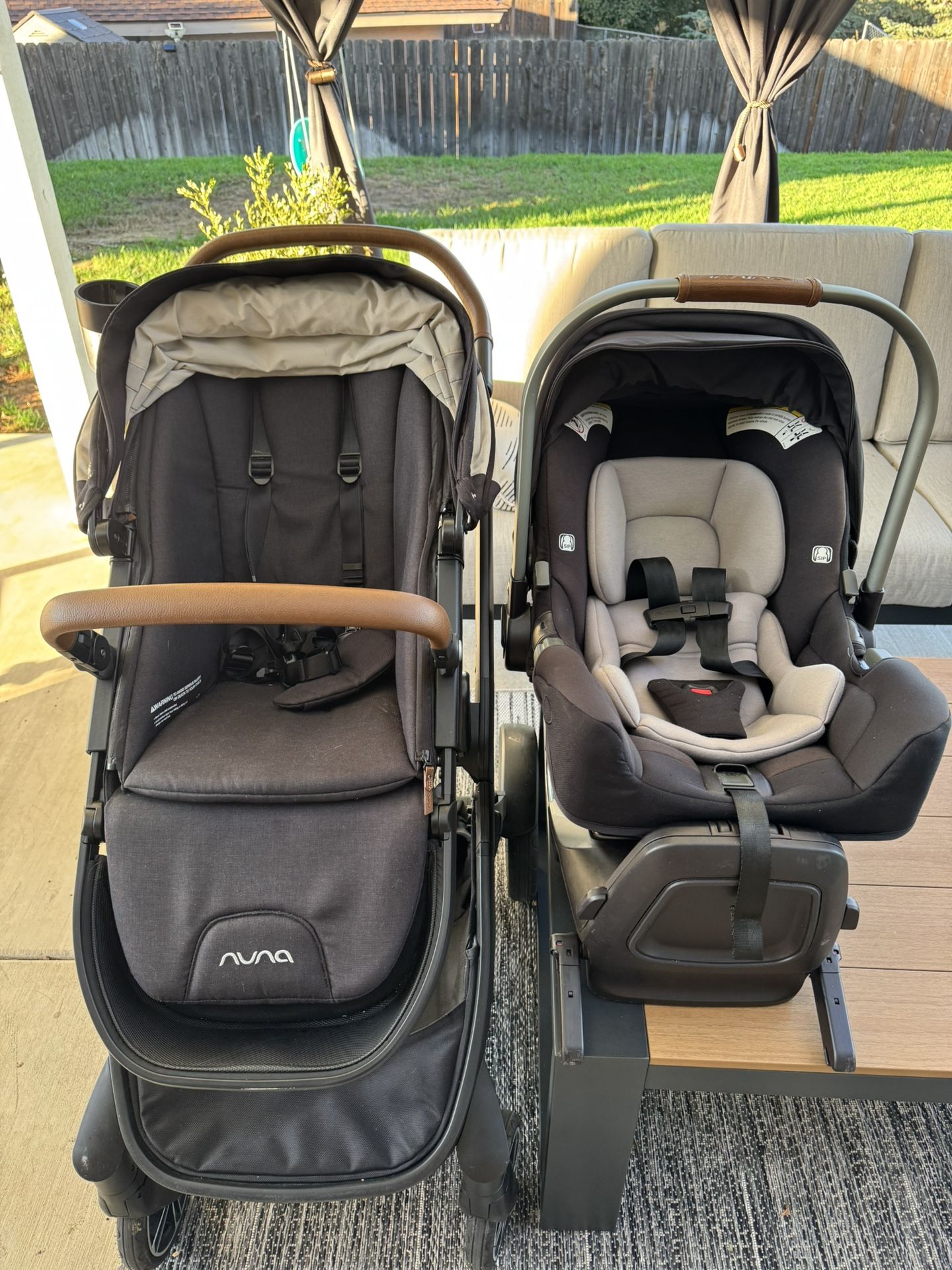 Nuna Stroller and Car Seat