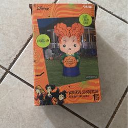 Disney Winifred Sanderson “Sanderson Sister” Halloween Inflatable