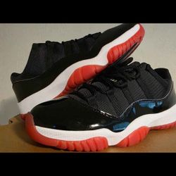 Jordan 11 Low Bred Size 11.5 Brand New 