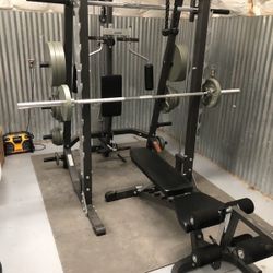 Hoist Hf-985 Smith Machine / Bench / Weights