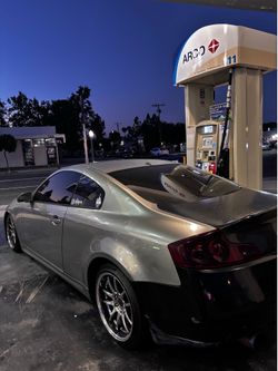 Demon style carbon trunk G35 coupe